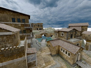 Old Town 3D-Modell