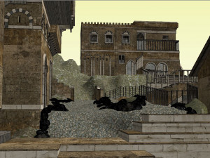 Old Town 3D-Modell