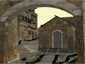 Old Town 3D-Modell
