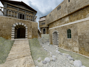Old Town 3D-Modell