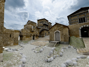 Old Town 3D-Modell