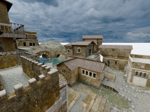 Old Town 3D-Modell