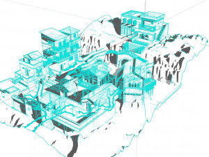 Old Town 3D-Modell