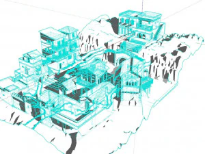 Old Town 3D Model