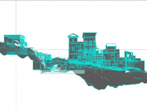 Old Town 3D-Modell