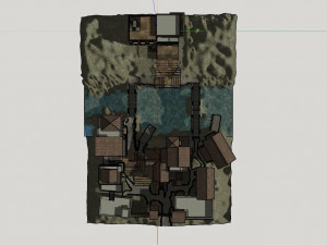 Old Town 3D-Modell