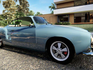 Volkswagen Karmann Ghia 3D Model