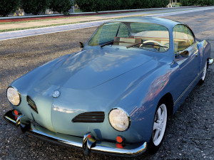 Volkswagen Karmann Ghia Model 3D