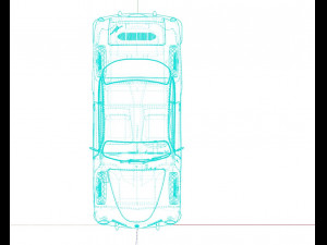 Volkswagen Karmann Ghia Model 3D
