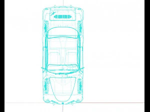 Volkswagen Karmann Ghia 3D Model