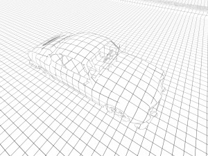 Volkswagen Karmann Ghia Model 3D