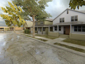 American district 3D Model