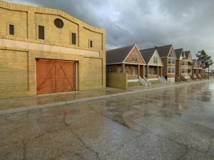 American district Modèle 3D