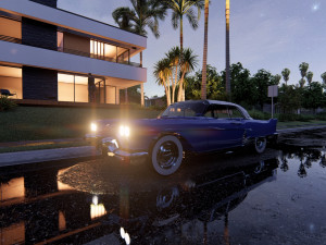 Cadillac Eldorado 1957 3D 모델
