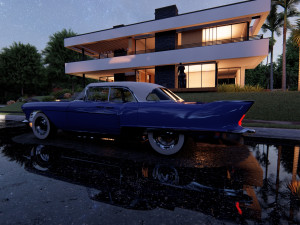 Cadillac Eldorado 1957 3D 모델