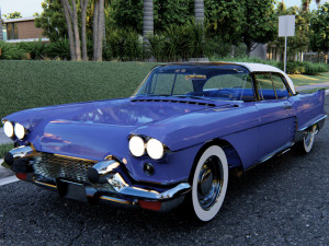 Cadillac Eldorado 1957 3D 모델
