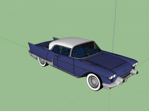 Cadillac Eldorado 1957 3D 모델