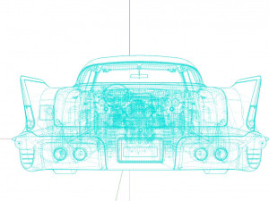 Cadillac Eldorado 1957 3D 모델
