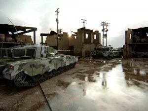 Ruined Scene 3D Model