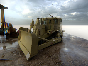 Ruined Scene Model 3D