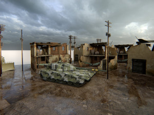 Ruined Scene Model 3D