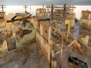 Ruined Scene Model 3D