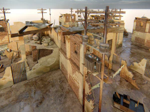Ruined Scene 3D Model