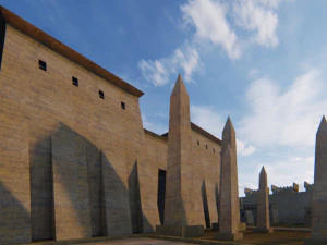 Ancient Egyptian City 3D Model