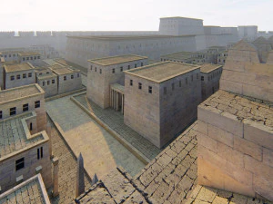 Ancient Egyptian City 3D Model