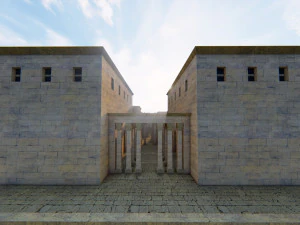 Ancient Egyptian City 3D Model