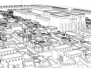 Ancient Egyptian City 3Dモデル