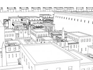 Ancient Egyptian City 3D Model