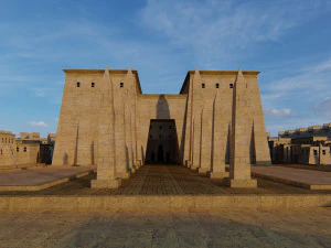 Ancient Egyptian City 3D Model