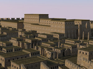 Ancient Egyptian City 3Dモデル