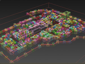 Ancient Egyptian City 3Dモデル