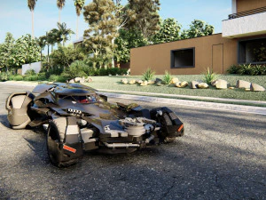 バットモービル 3Dモデル