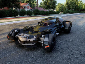 バットモービル 3Dモデル