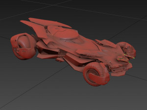 Batmobile 3D Модель