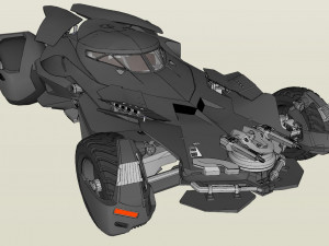 Batmobile 3D Модель