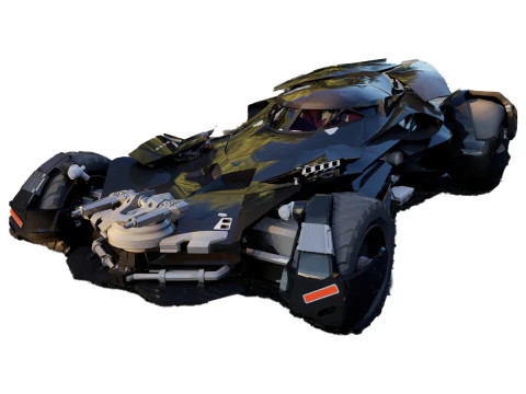 バットモービル 3Dモデル