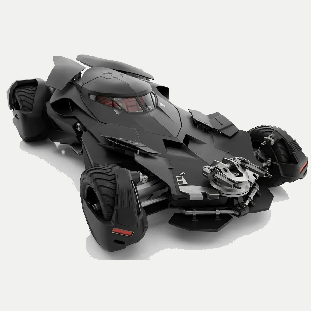 Batmobile 3D Model .c4d .max .obj .3ds .fbx .stl .blend
