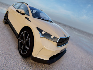 Skoda Enyaq 3D मॉडल