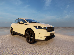 Skoda Enyaq 3D मॉडल
