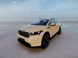 Skoda Enyaq 3D मॉडल
