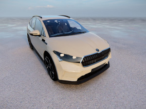 Skoda Enyaq 3D मॉडल