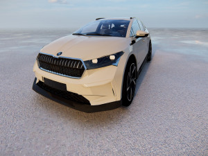 Skoda Enyaq 3D मॉडल