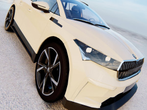 Skoda Enyaq 3D मॉडल