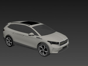 Skoda Enyaq 3D मॉडल