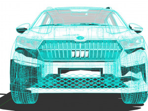 Skoda Enyaq 3D मॉडल
