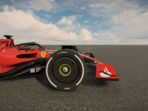 F1 Ferrari SF23 2023 Model 3D